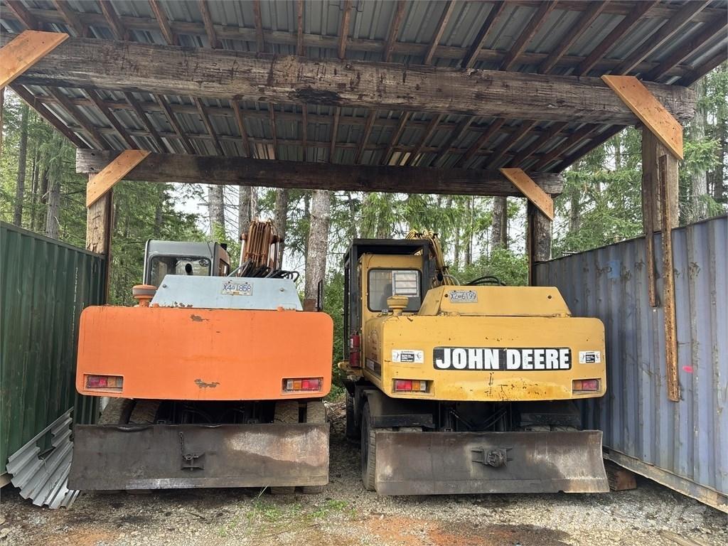 DEERE 595D  휠 굴삭기