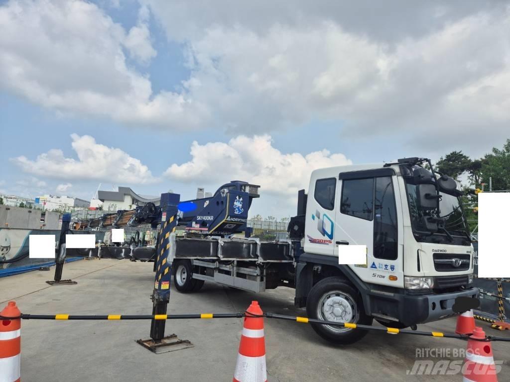 Horyong MR400A 트럭 탑재 고소작업대