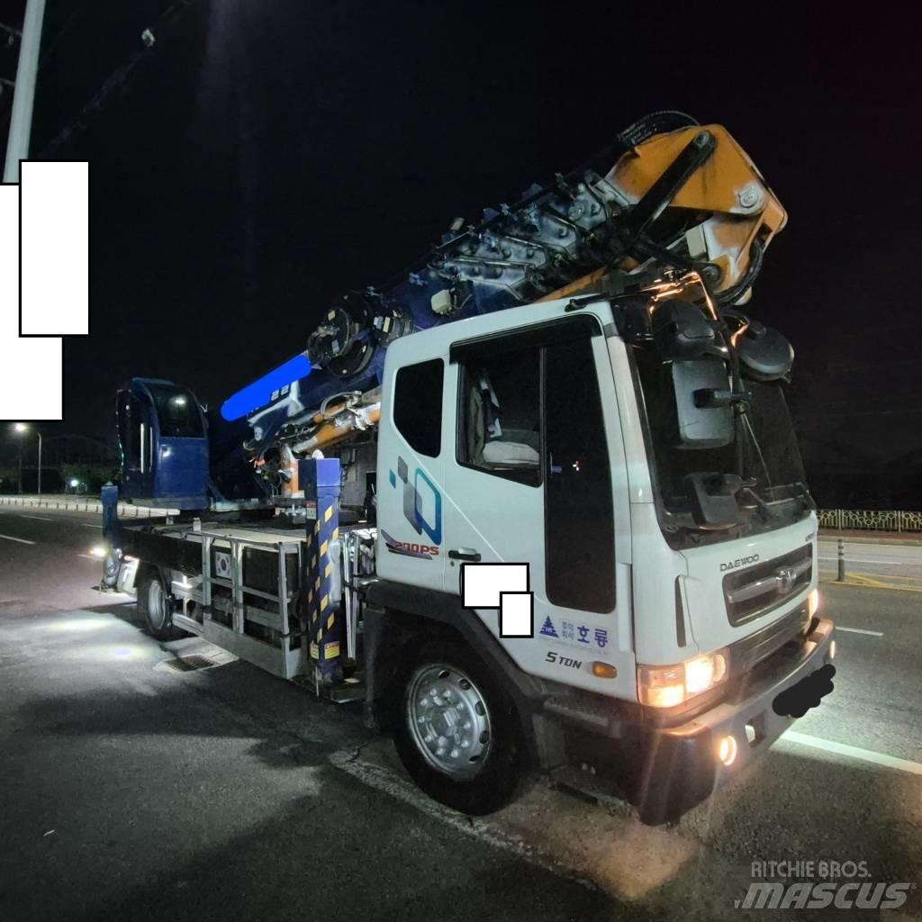 Horyong MR400A 트럭 탑재 고소작업대