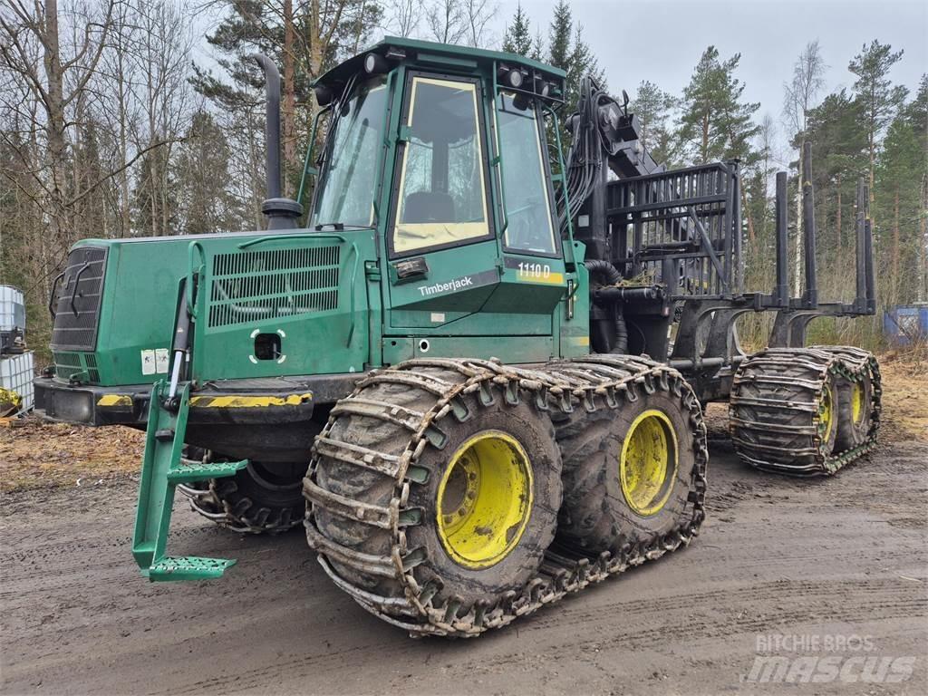 Timberjack 1110D 원목 포워더