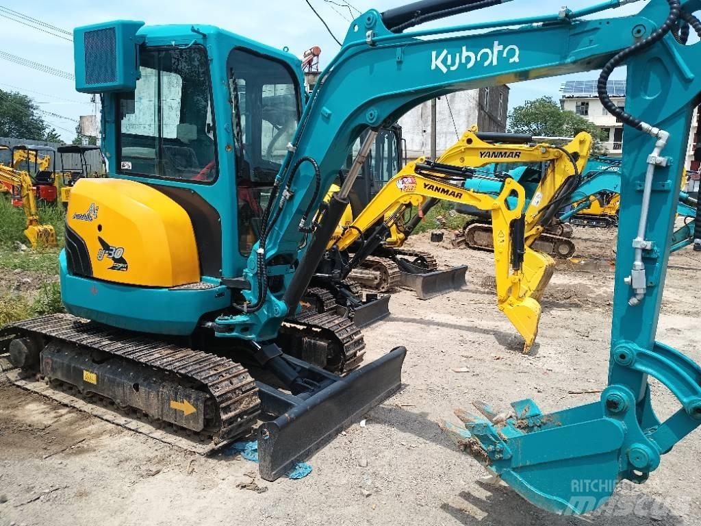 Kubota U 30 소형 굴삭기 7톤 미만