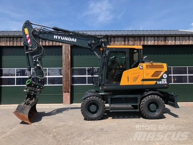Hyundai HW 140 A  휠 굴삭기