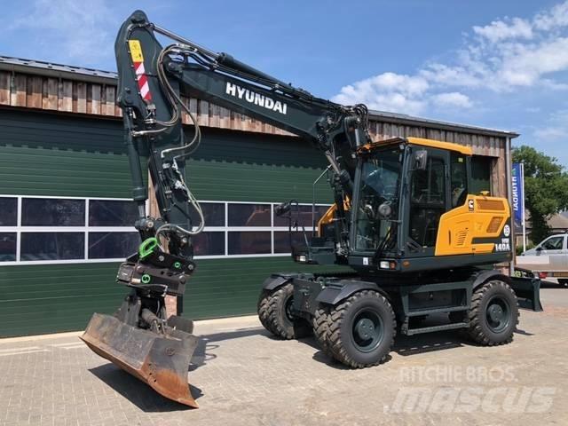 Hyundai HW 140 A  휠 굴삭기