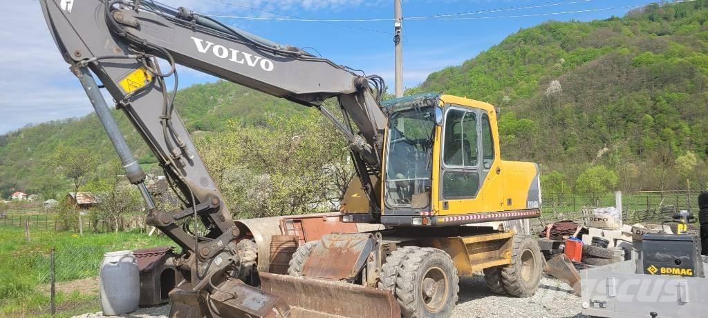 Volvo EW 160  휠 굴삭기