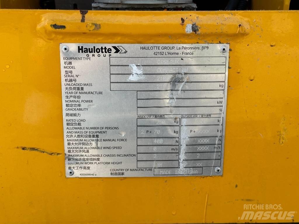 Haulotte COMPACT 10N 가위형 리프트