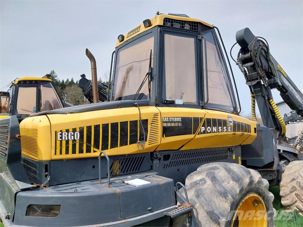 Ponsse ERGO 6W 원목 하베스터