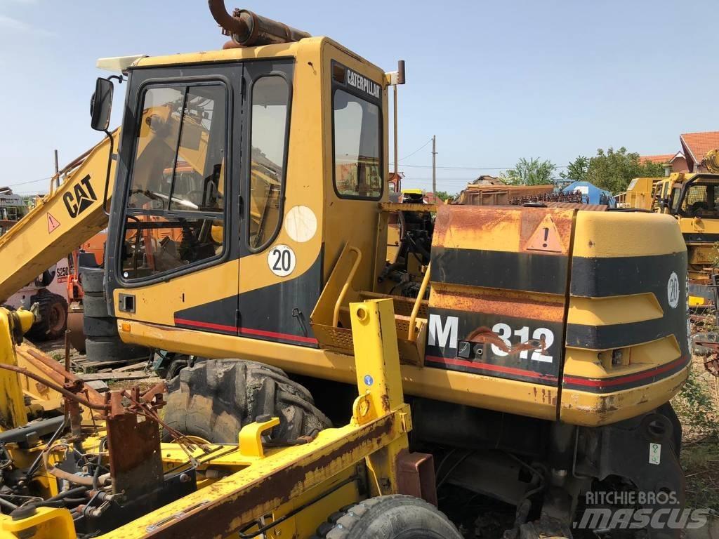 CAT M 312 FOR PARTS  휠 굴삭기