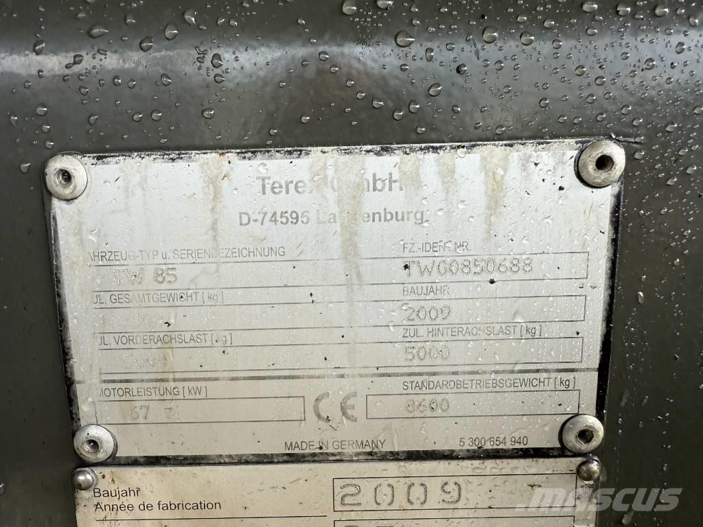 Terex TW 85  휠 굴삭기