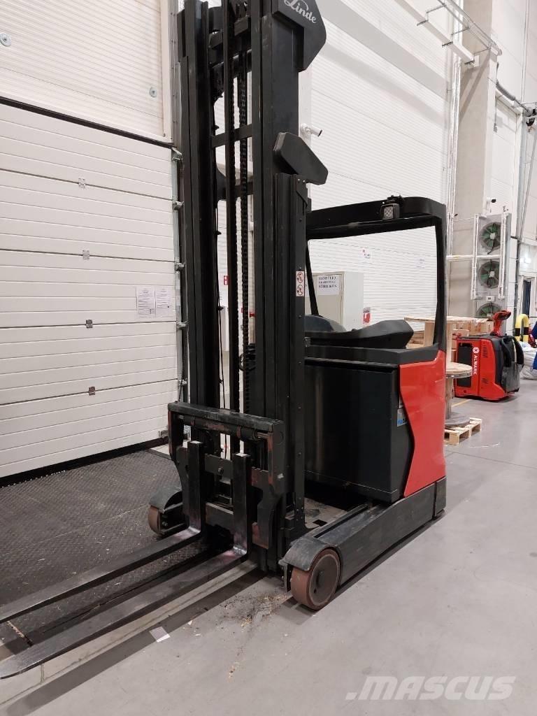 Linde R14 보행식 리치 지게차