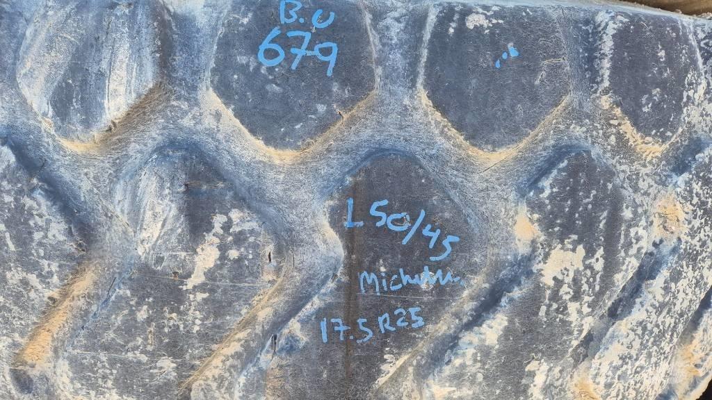 Michelin 17.5R25 타이어, 휠 및 림