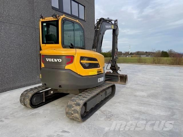 Volvo ECR 58 D 소형 굴삭기 7톤 미만