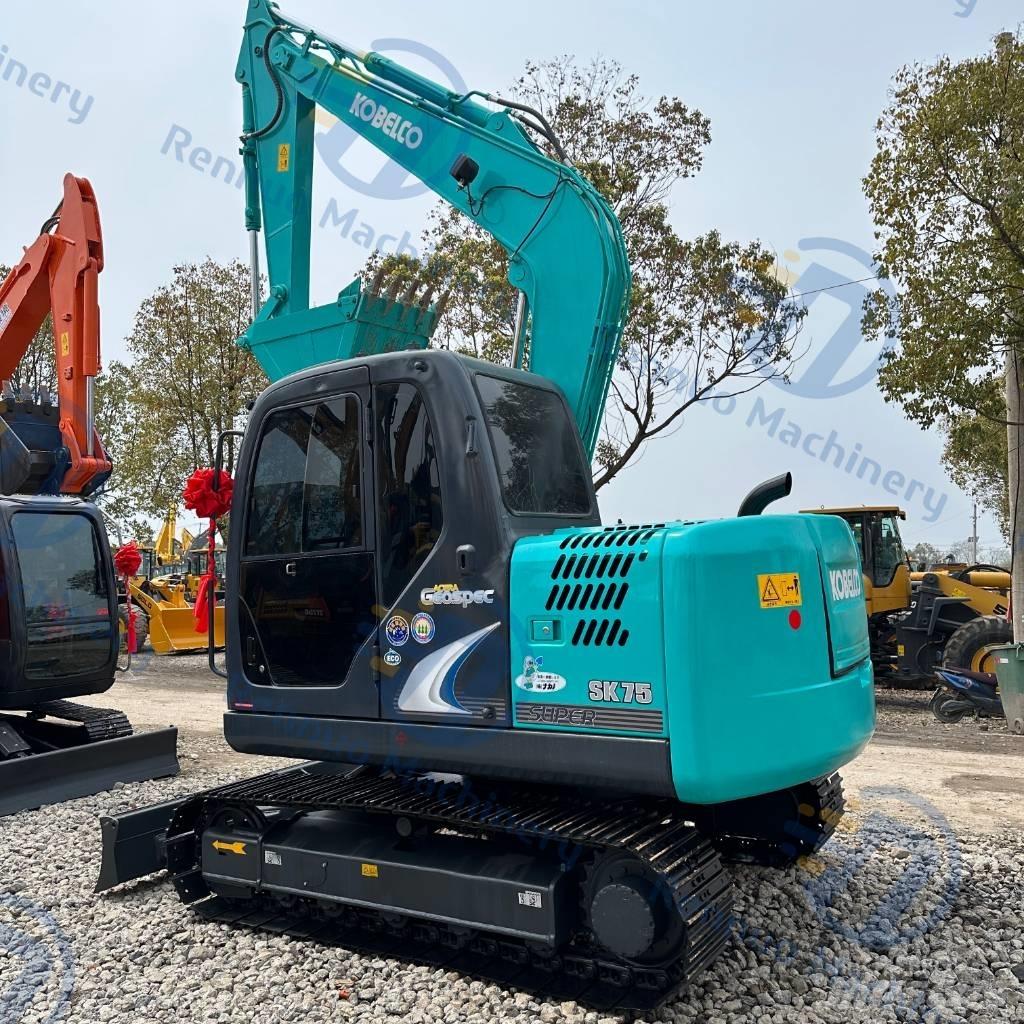 Kobelco SK75 대형 굴삭기 29톤 이상
