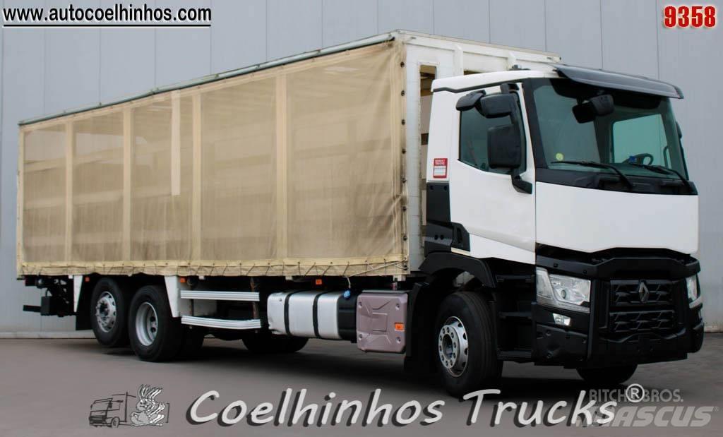 Renault C 380 커튼사이더 트럭