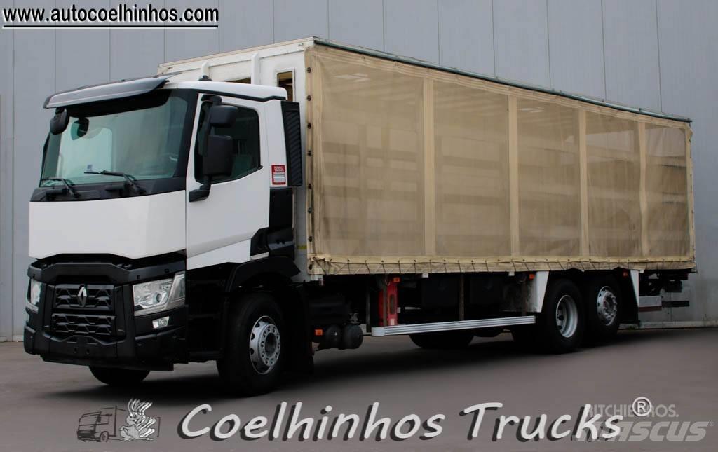 Renault C 380 커튼사이더 트럭