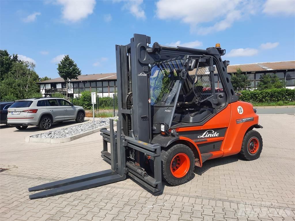 Linde H80T-900 LPG 지게차