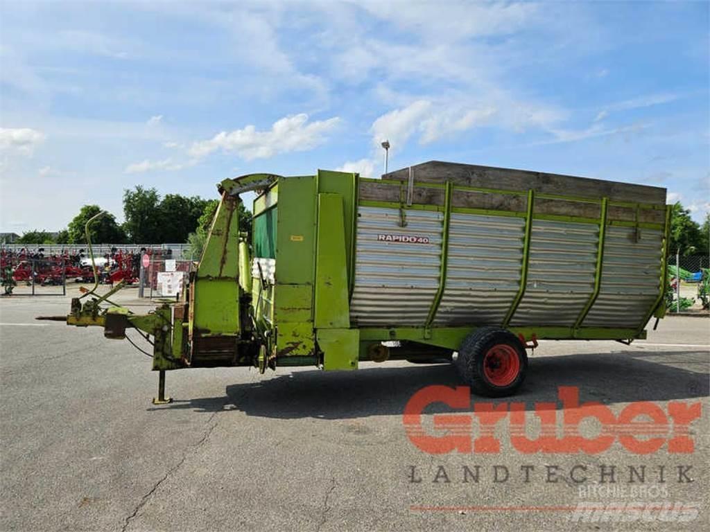 CLAAS Rapido 40 자동 적재 트레일러