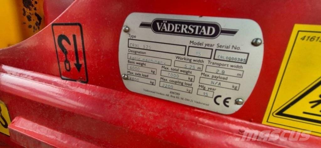 Väderstad Carrier525 경운기