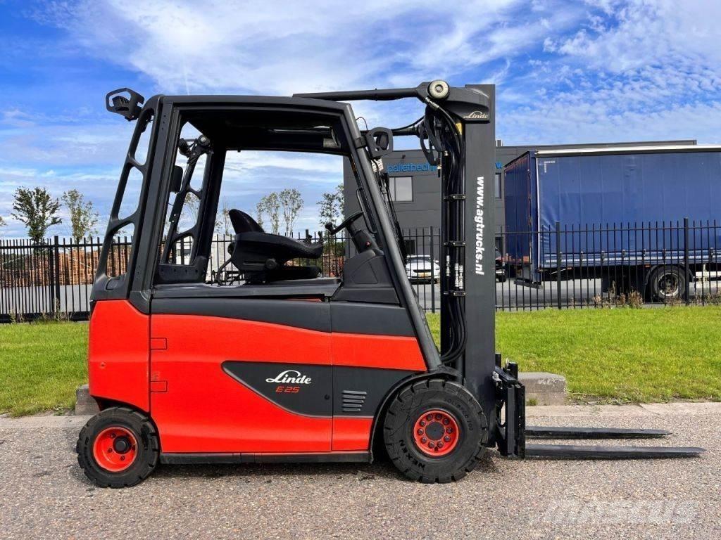 Linde E25HL-01/600 전동 지게차