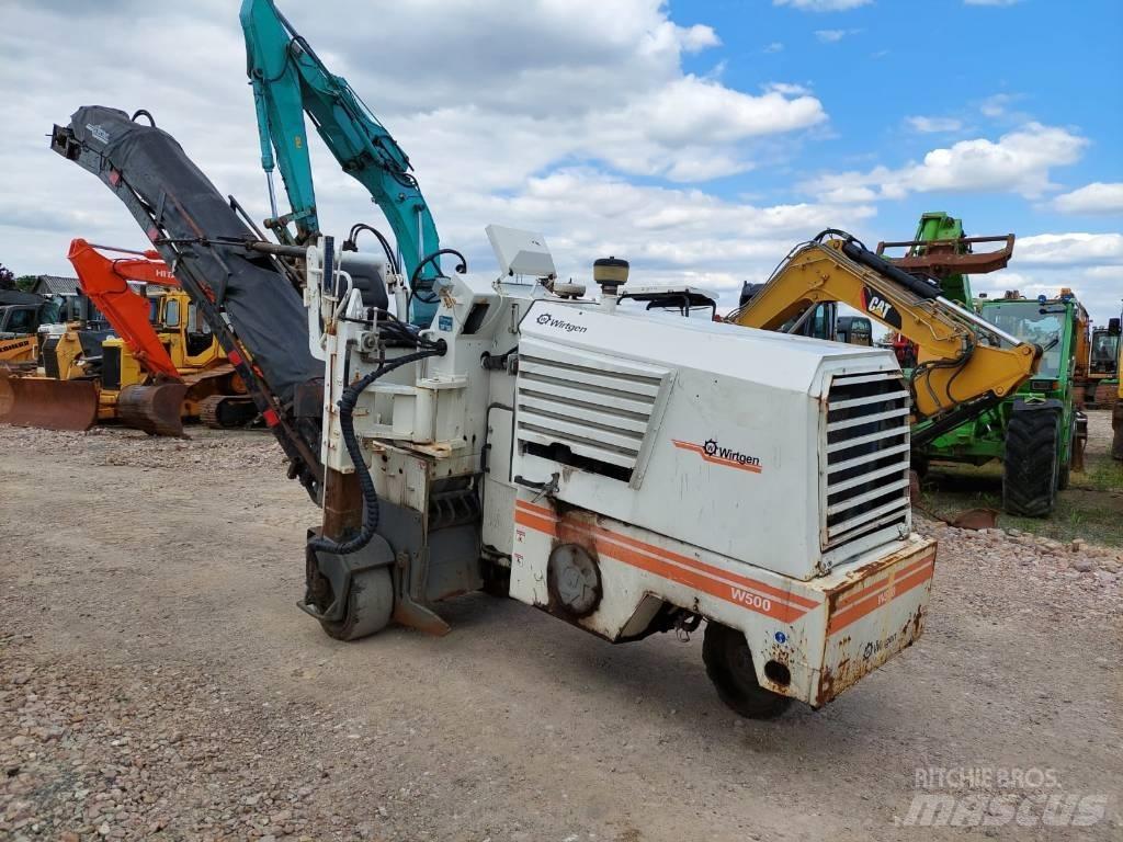 Wirtgen W500 아스팔트 콜드 밀링 기계