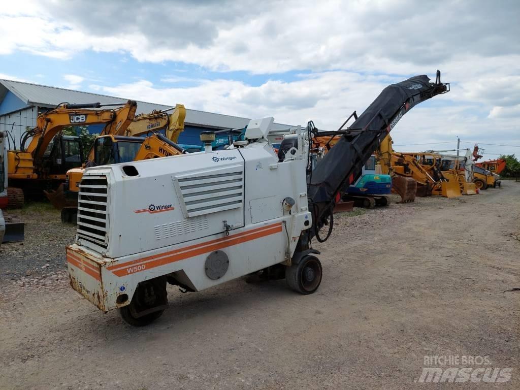 Wirtgen W500 아스팔트 콜드 밀링 기계
