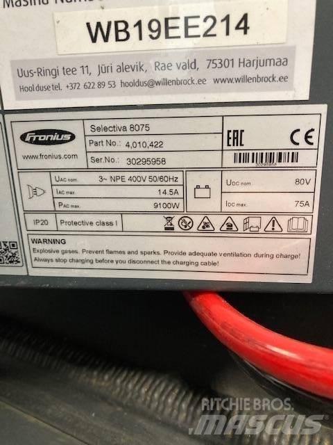 Linde E25/600RH/387 전동 지게차