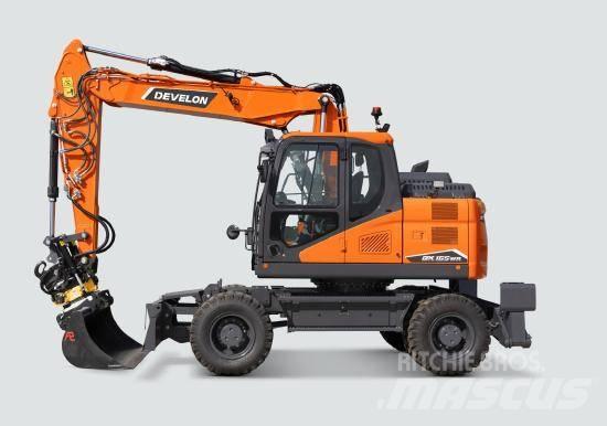 Develon DX 165 WR-7  휠 굴삭기