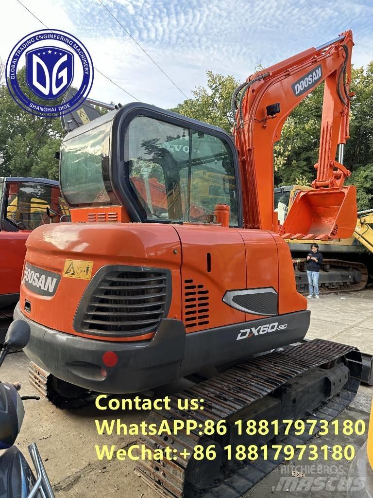 Doosan DX 60 대형 굴삭기 29톤 이상