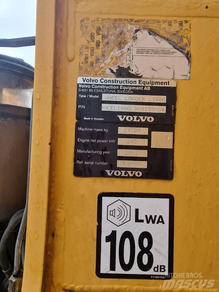 Volvo L180G Bj 2013'  휠로우더