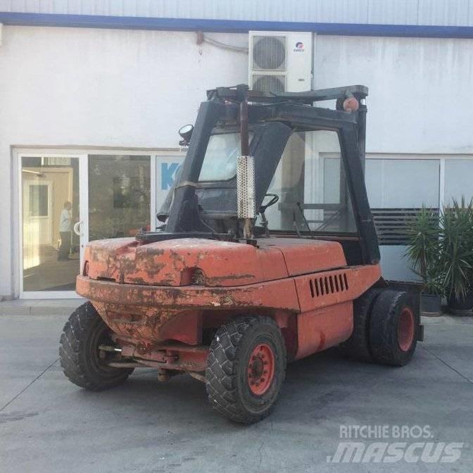 Linde H80D 디젤 지게차