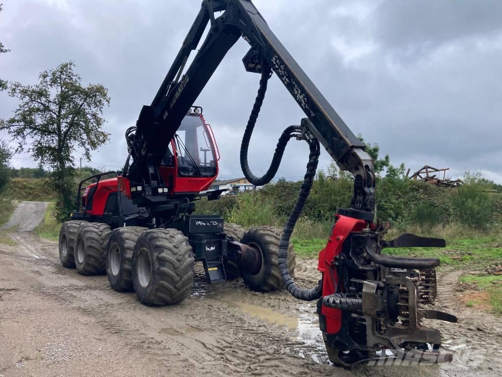 Komatsu 931 XC 원목 하베스터