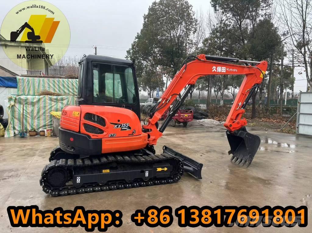 Kubota KX155-5 소형 굴삭기 7톤 미만