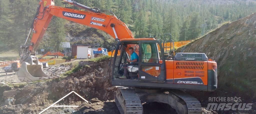 Doosan DX 235 대형 굴삭기 29톤 이상