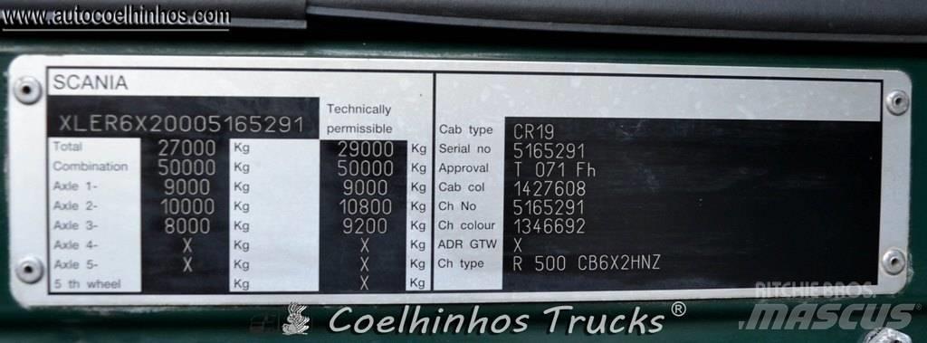 Scania R 500 컨테이너 트럭