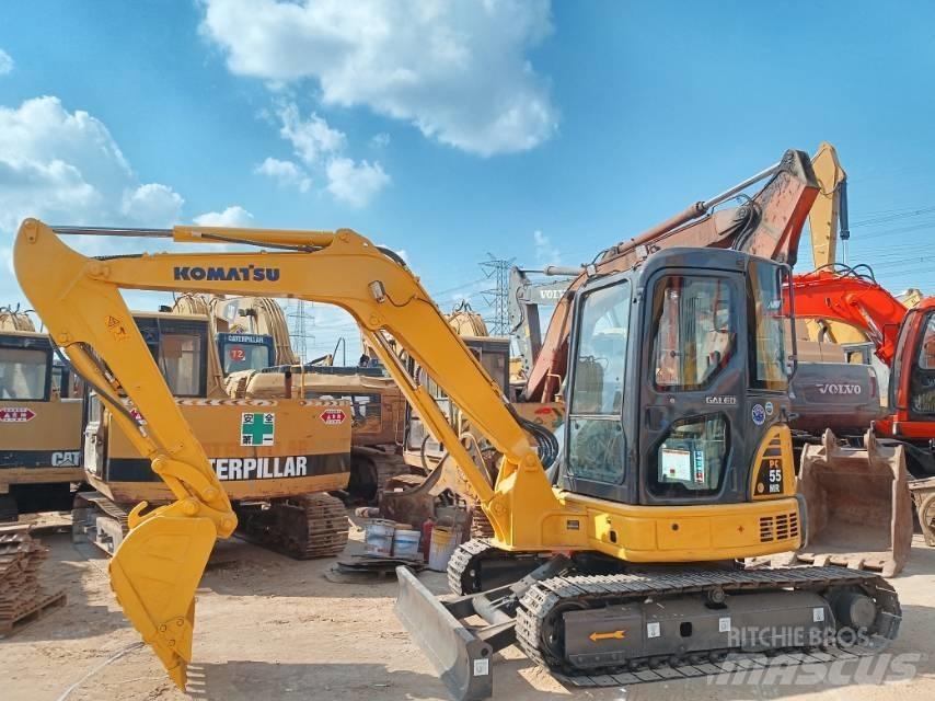 Komatsu PC 55 소형 굴삭기 7톤 미만