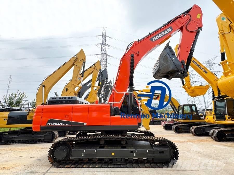 Doosan DX 340 대형 굴삭기 29톤 이상