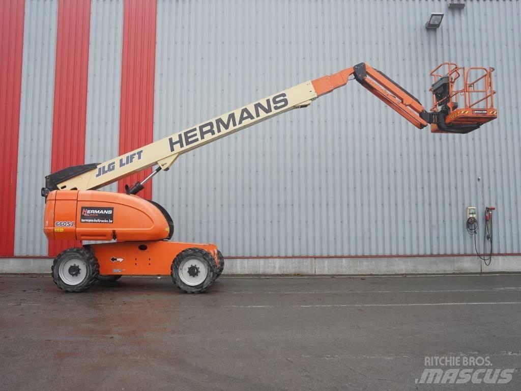 JLG 660 SJ 견인식 전동이동 리프트