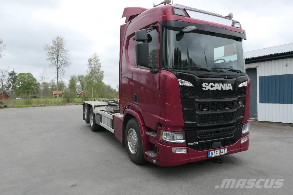 Scania R500 B6x2*4NB 훅 리프트 트럭