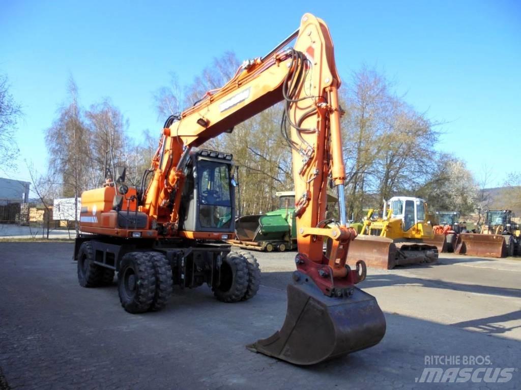 Doosan DX 160 W  휠 굴삭기