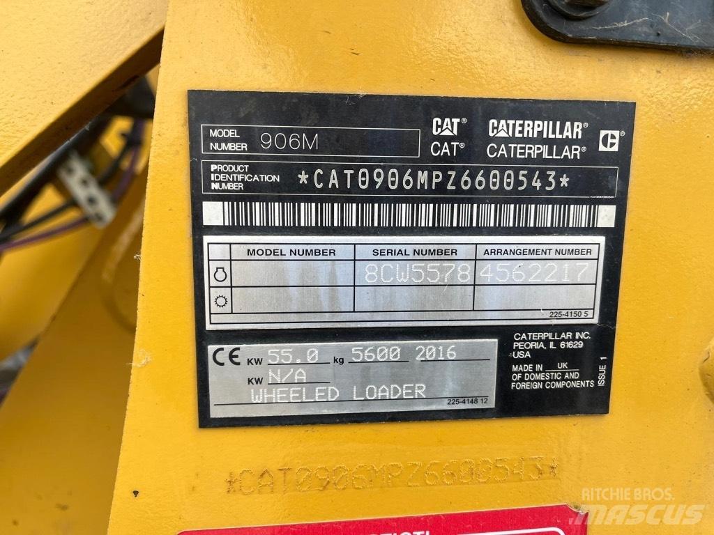 CAT 906M  휠로우더
