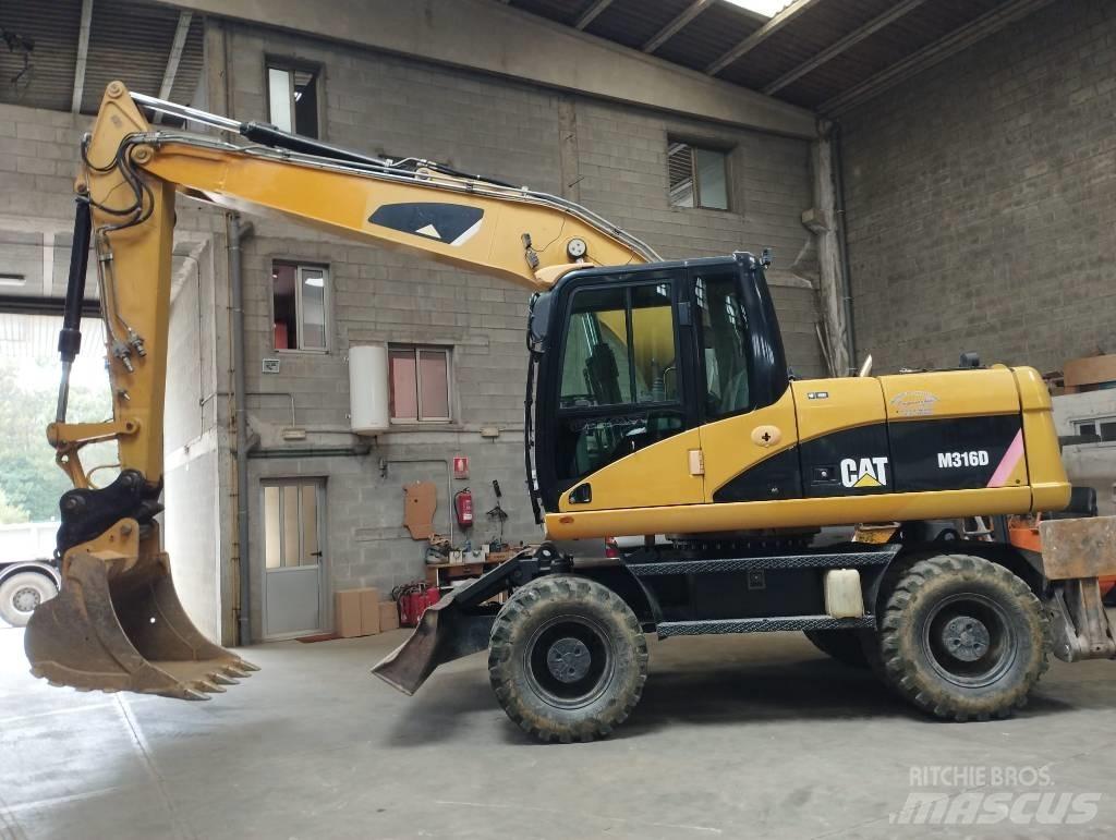 CAT M 316 D  휠 굴삭기