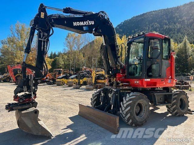 Komatsu PW 118  휠 굴삭기