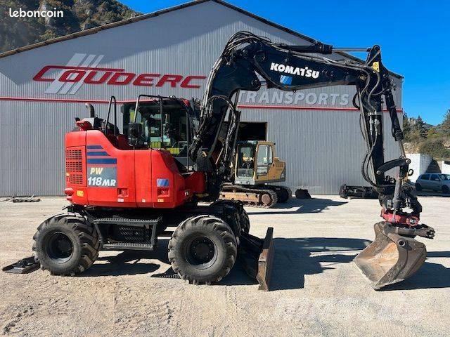 Komatsu PW 118  휠 굴삭기