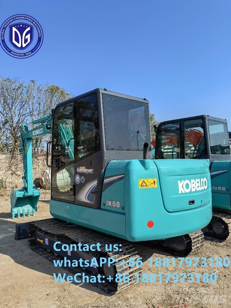 Kobelco SK60-8 소형 굴삭기 7톤 미만