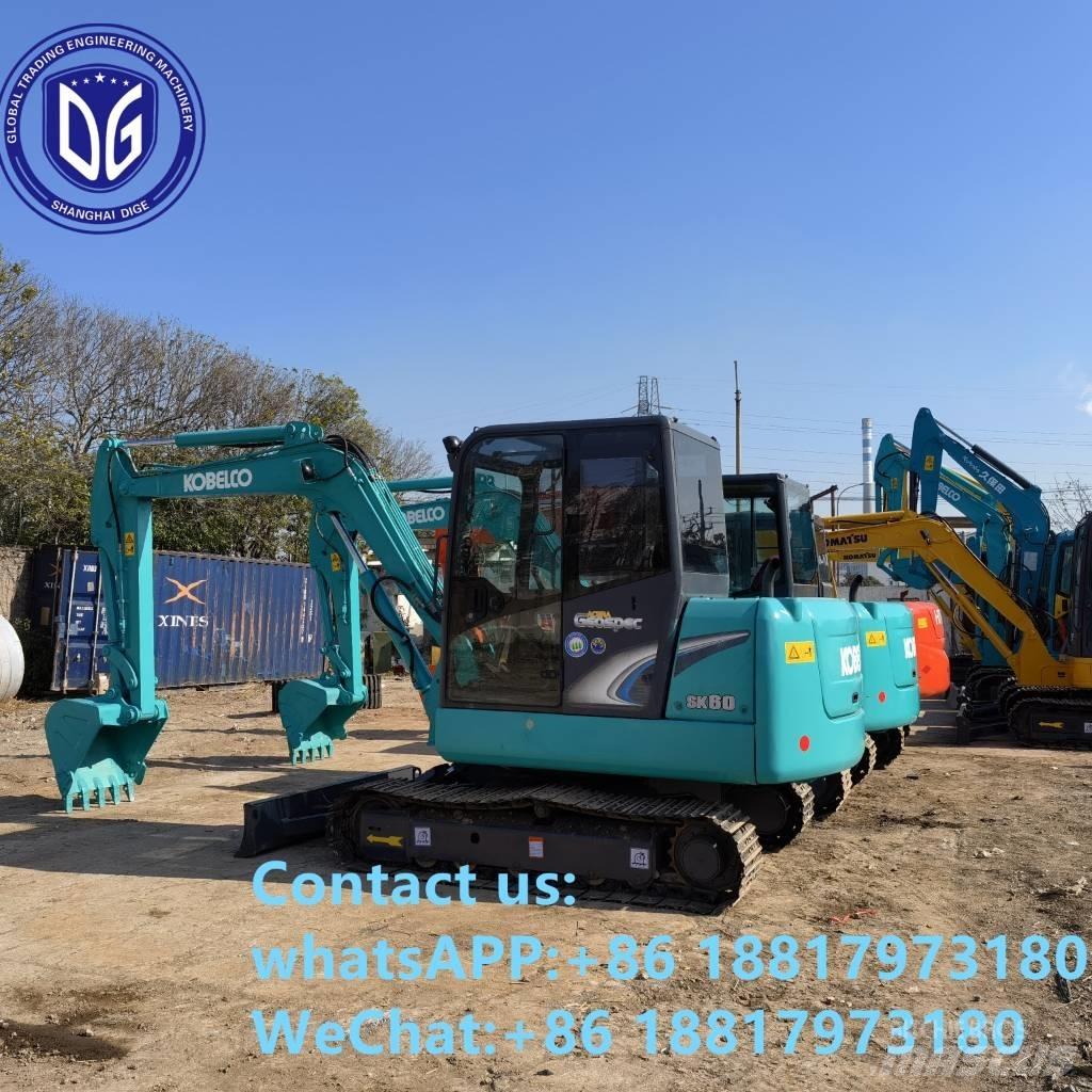 Kobelco SK60-8 소형 굴삭기 7톤 미만
