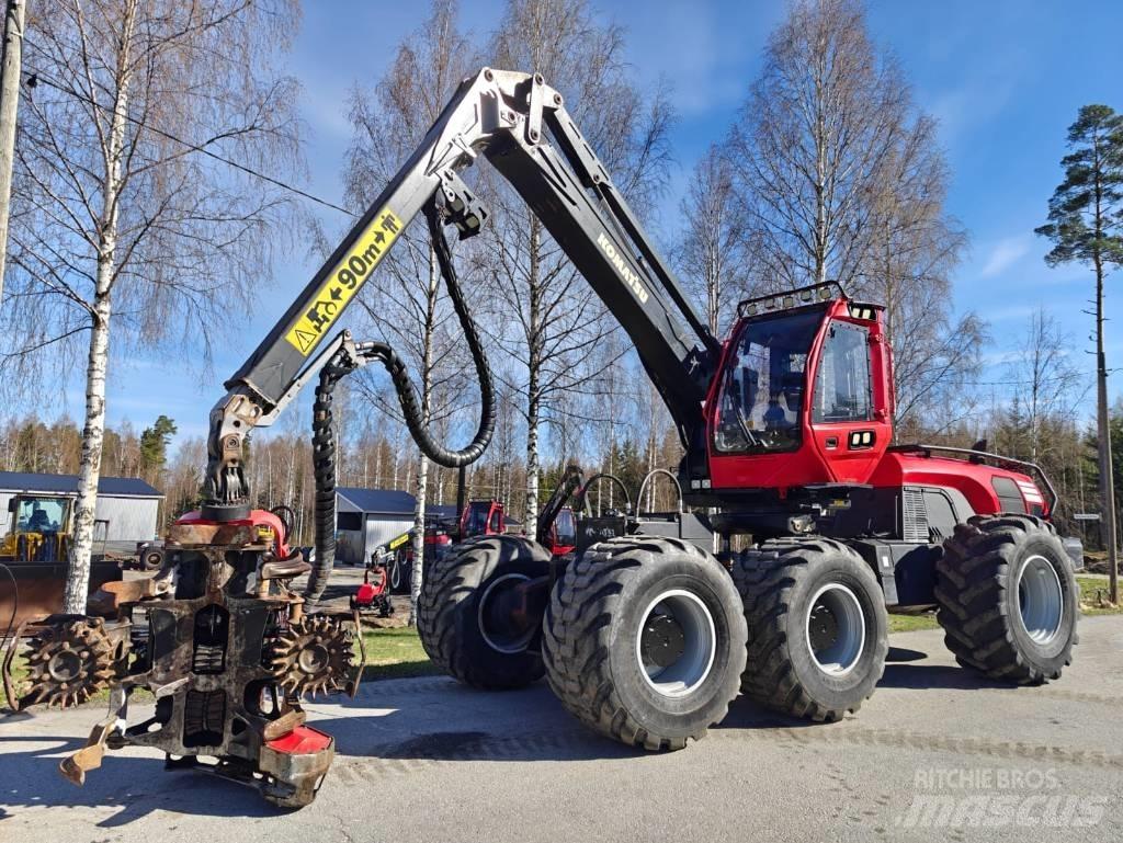 Komatsu 951 원목 하베스터