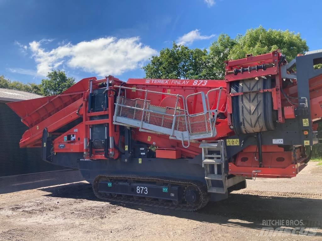 Terex Finlay 873 이동식 선별기