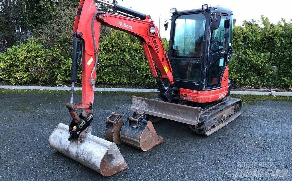 Kubota U 25 소형 굴삭기 7톤 미만