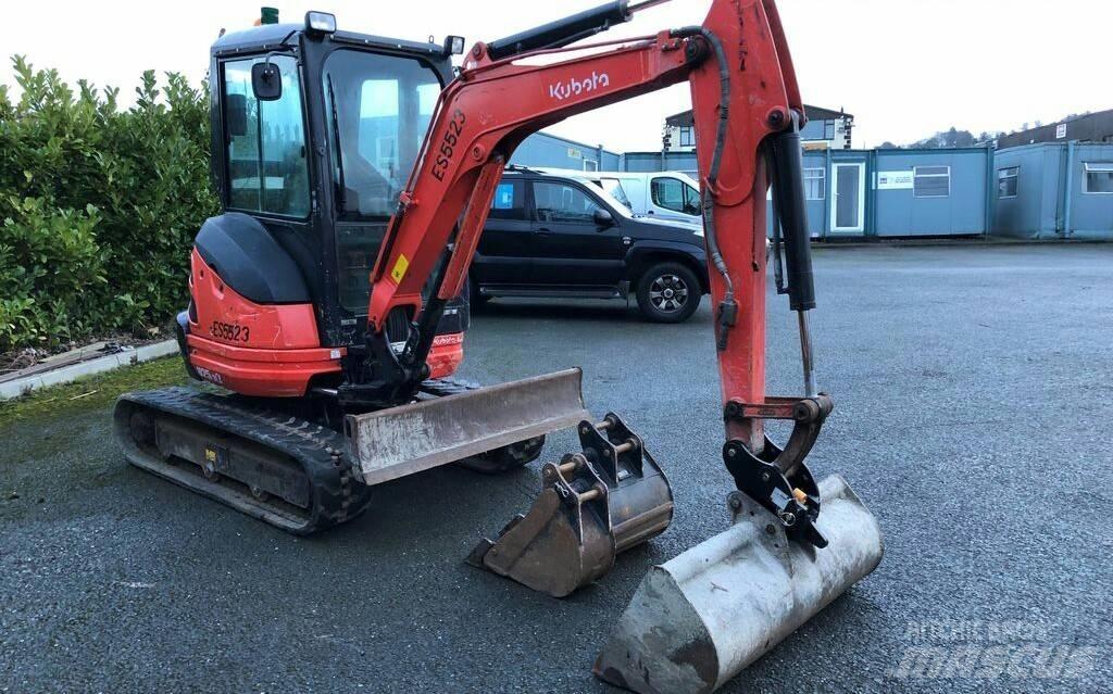 Kubota U 25 소형 굴삭기 7톤 미만