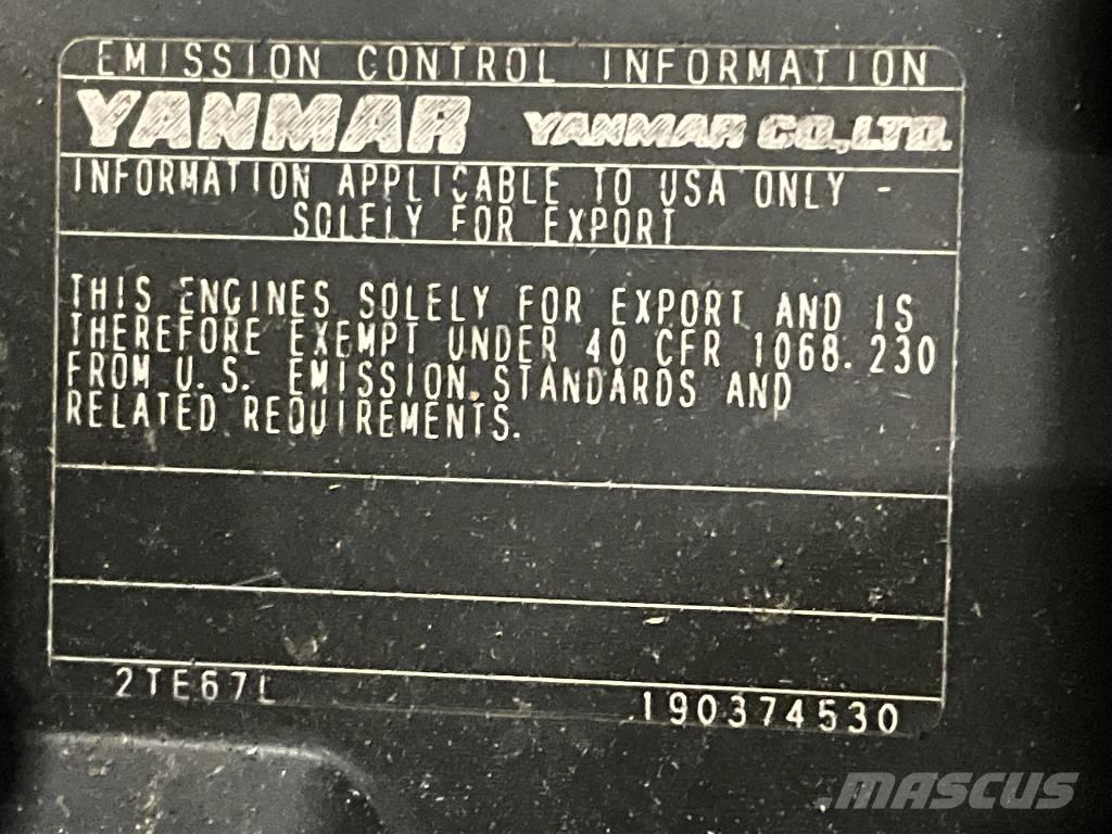 Yanmar SV 08-1 A 소형 굴삭기 7톤 미만