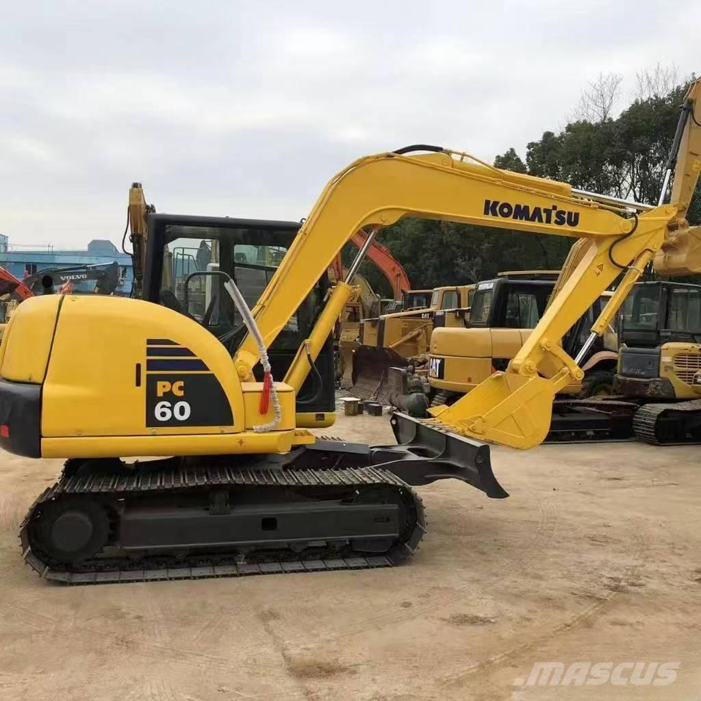 Komatsu PC 60 소형 굴삭기 7톤 미만